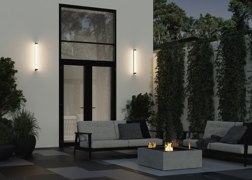 Уличный настенный светильник Outdoor O482WL-L16B3K фото 3